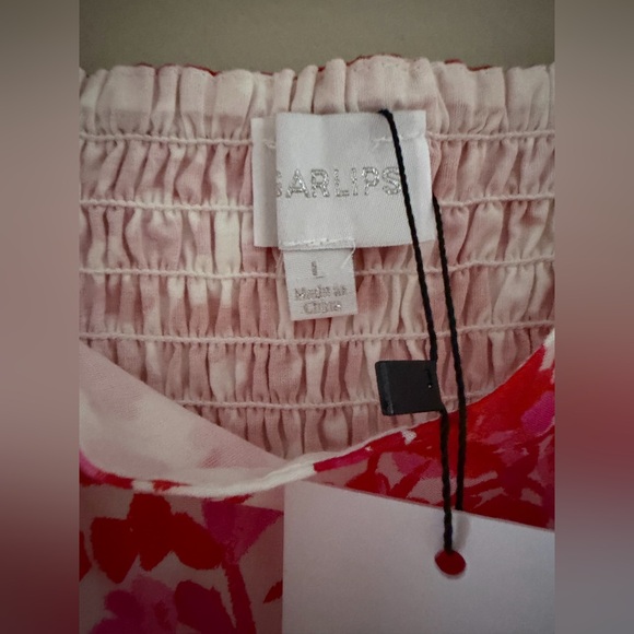 Puff Shoulder Mini Dress - Sugarlips NWT - Picture 8 of 9